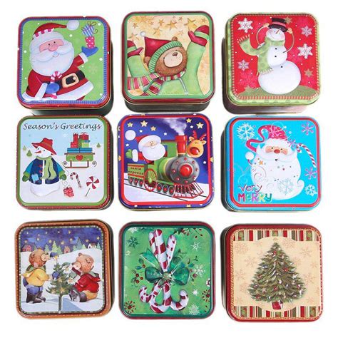 craft house christmas-themed decorative metal container|Christmas Decorative Boxes .